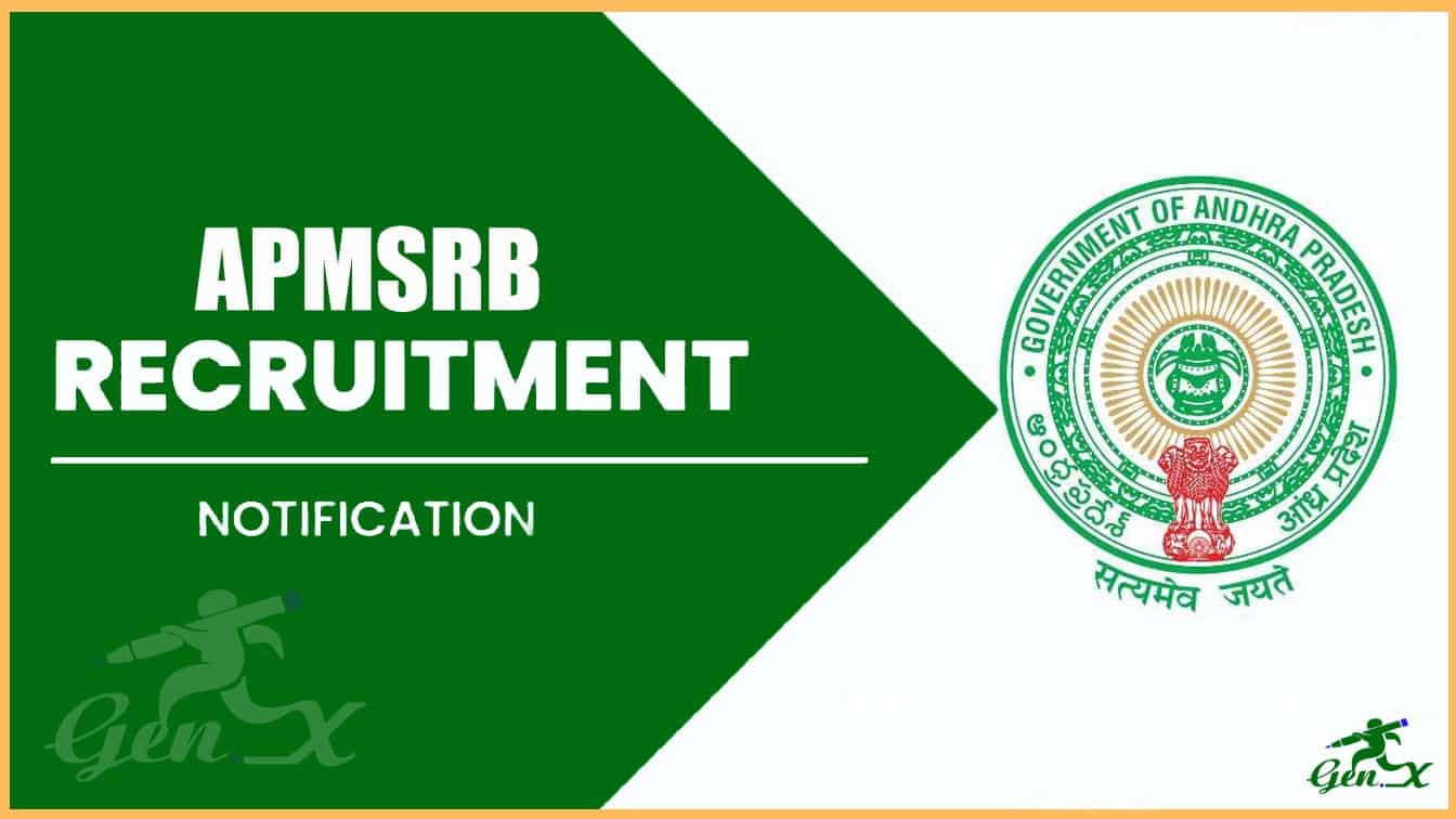 APMSRB Recruitment 2024