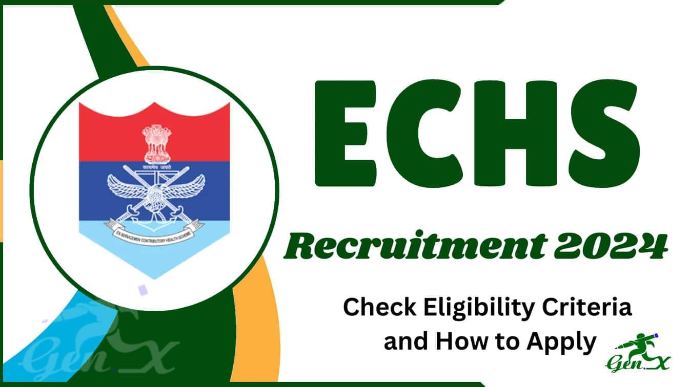 ECHS Recruitment 2024