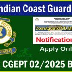 Indian Coast Guard Recruitment