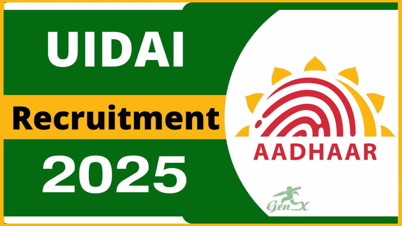UIDAI Recruitment 2025