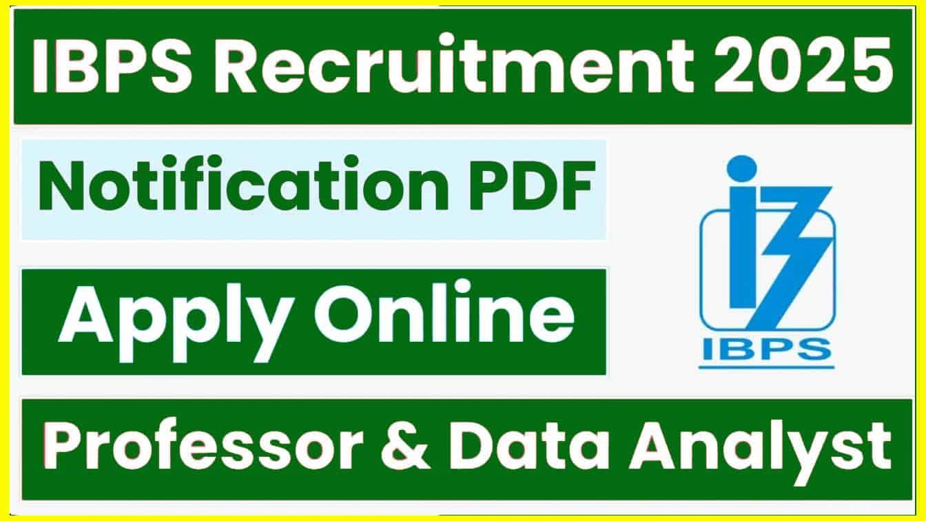 IBPS Recruitment 2025
