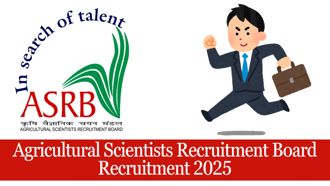 The Agricultural Scientists Recruitment