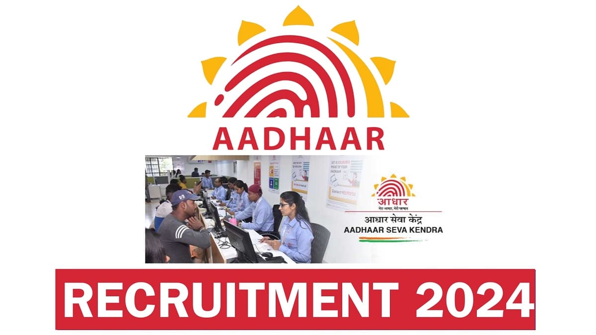 Aadhaar Seva Centers Recruitment 2025