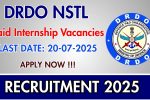 DRDO NSTL Recruitment 2025